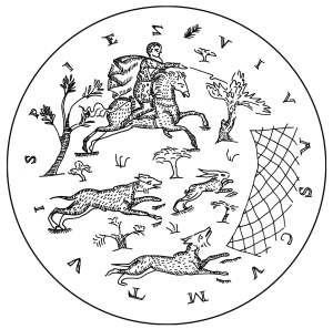 The Wint Hill hare hunt bowl