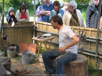 78. The final day's glassblowing.