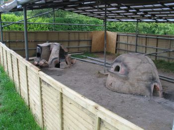 7. Cleaned and sectioned furnaces