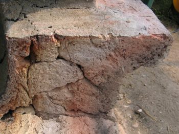 20. Detail of section through the gathering hole floor.