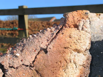 35. Detail of the top of the furnace.