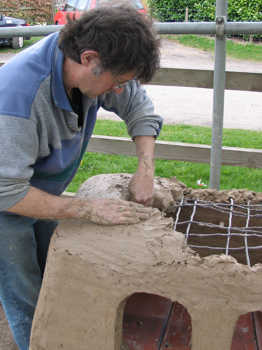 43. Detail of roof construction.