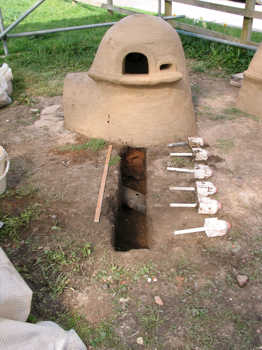 11. A general view of the trench.