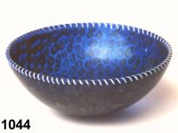 1044: Composite mosaic hemispherical bowl