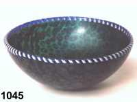 1045: Composite mosaic hemispherical bowl