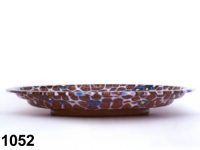 1052: Composite mosaic footed plate