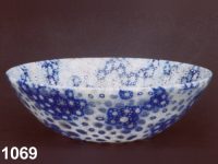 1069: Composite mosaic bowl