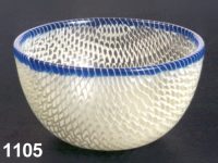 1105: Network mosaic deep bowl/beaker
