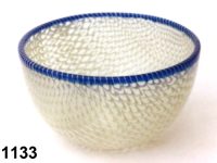 1133: Network mosaic deep bowl/beaker