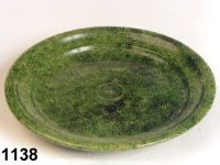 1138: Composite mosaic footed plate