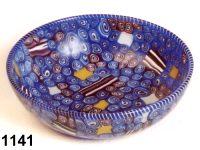 1141: Composite mosaic steep-sided bowl