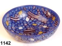 1142: Composite mosaic steep-sided bowl