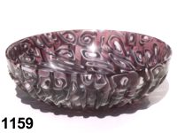 1159: Composite mosaic ribbed bowl