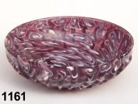 1161: Composite mosaic ribbed bowl