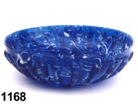 1168: Composite mosaic ribbed bowl