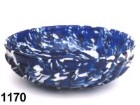 1170: Composite mosaic ribbed bowl