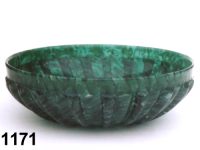 1171: Composite mosaic ribbed bowl