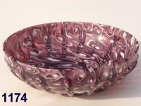 1174: Composite mosaic ribbed bowl