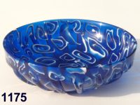 1175: Composite mosaic ribbed bowl