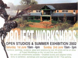 Project Workshops Open Weekend information