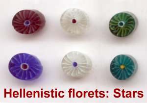 Examples of Hellenistic star florets