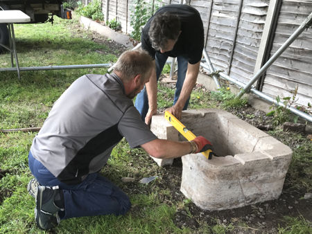 Levelling the firebox