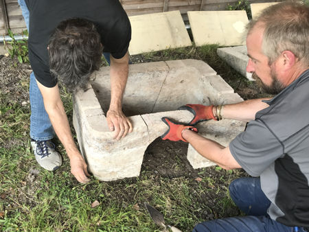 Levelling the firebox