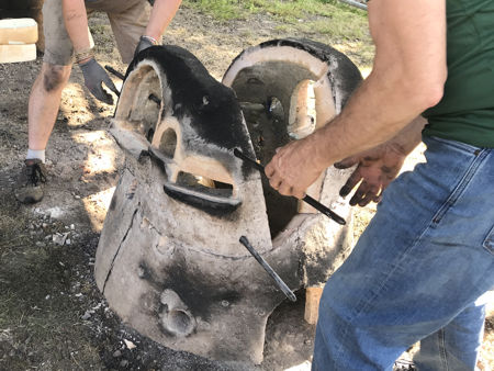 Moving the third furnace section