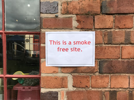 This is a smoke-free site!