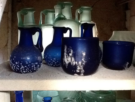 Annealed glass vessels (Photo © Steve Wagstaff)