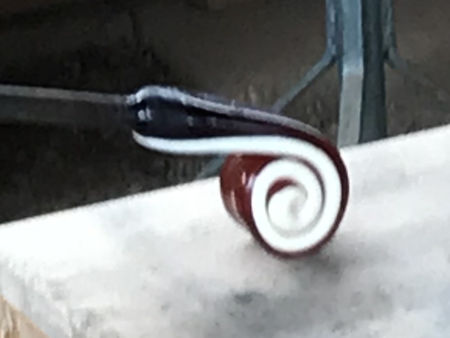 Spiral Cane: rolling up the tongue