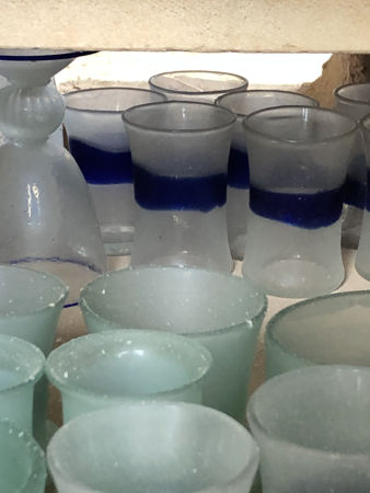 Annealed glass vessels (Photo © Fiona Rashleigh)