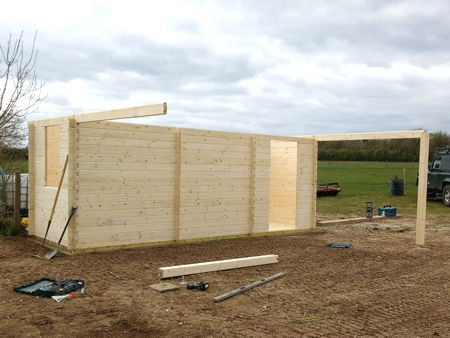 Building the shelter