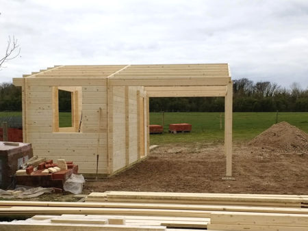 Building the shelter