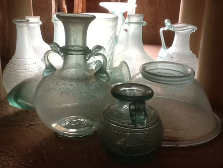 Annealed glass vessels (Photo © Steve Wagstaff)