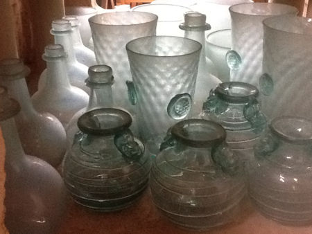 Annealed glass vessels (Photo © Steve Wagstaff)