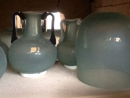 Annealed glass vessels (Photo © Steve Wagstaff)