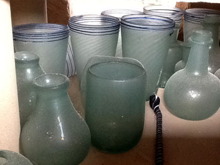 Annealed glass vessels (Photo © Steve Wagstaff)