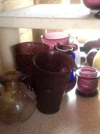 Annealed glass vessels (Photo © Steve Wagstaff)