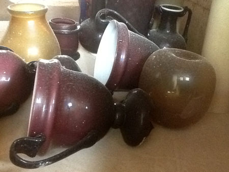 Annealed glass vessels (Photo © Steve Wagstaff)