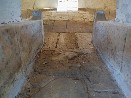 Inside the firing chamber