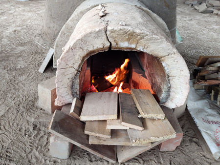 Drying the wood