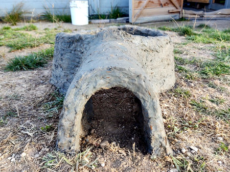 The stoke hole tunnel is completed