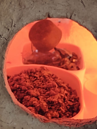 Filling a pot