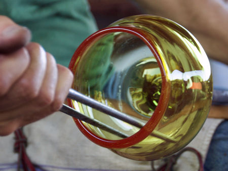 Opening the bowl (Photo © Betty Paton)