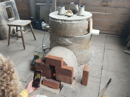 The start of the firing